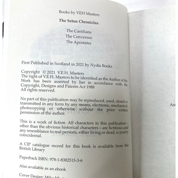 The Seaton Chronicles Lot of 3 V E‎ H Masters PB Castilians Apostates Conversos - Picture 5 of 6